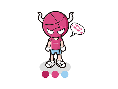 Dribbble Little monsters Practice ai