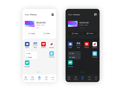 Mobile Bank - App Design