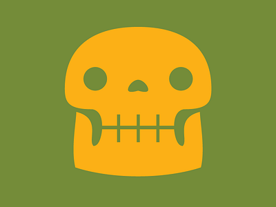 Skull skeleton skull vector