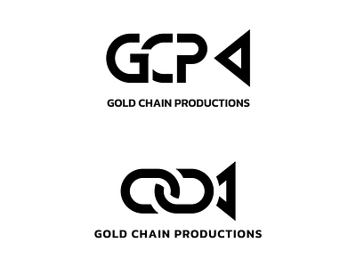 Gold Chain Productions creative illustraion logo