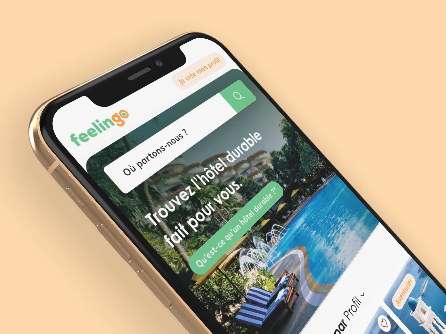 Feelingo site by Tymate on Dribbble