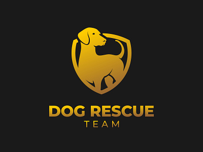 Dog Rescue Team Logo cartoon character design dog logo pet rescue vector