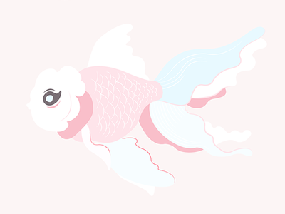 Rose Fish design fish graphic illustration rose sea vector