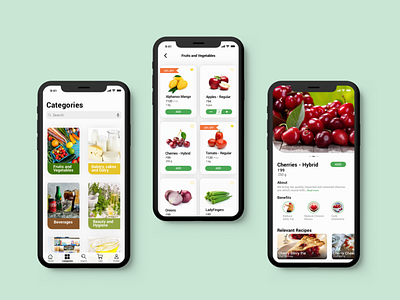 Grocery App Design