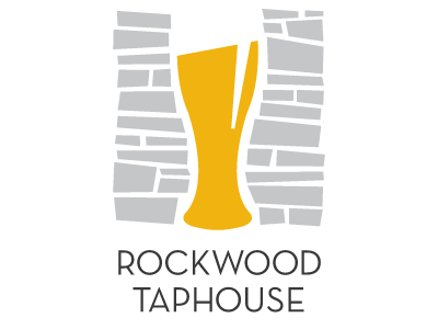 Rockwood Taphouse Logo bar branding logo taphouse