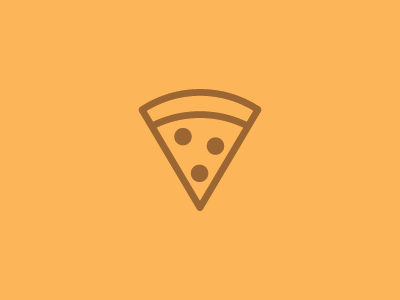 Piece o' Pizza Icon icon pepperoni pizza slice
