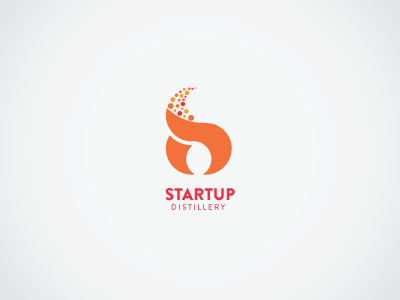 Startup Distillery (Unused Concept) branding distillery fire flame identity logo startup