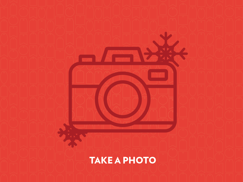 Holiday Contest Icons camera christmas contest holiday icon photography win