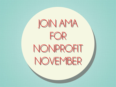 Nonprofit November autumn college graphic marketing november promotion thanksgiving university
