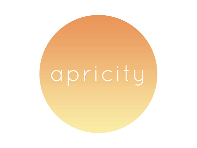 Throwback: Apricity Logo design logo nonprofit