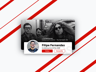 Lastfm designs, themes, templates and downloadable graphic elements on  Dribbble