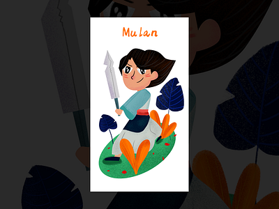 mulan 2019 cartoon art design disney illustration photoshop