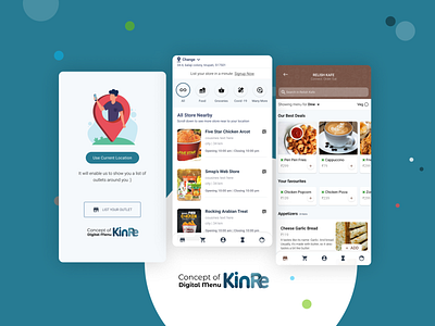 KinRe Digital Menu