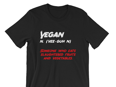 Sarcastic Vegan Definition