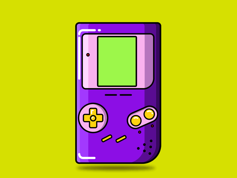 Game Boy 2danimation animation game gameboy graphicdesign graphicdesigner illustration motion motiondesign motiondesigner motiondesignschool retro tetris