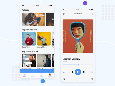 Daily UI Challenge #09 - Music Player