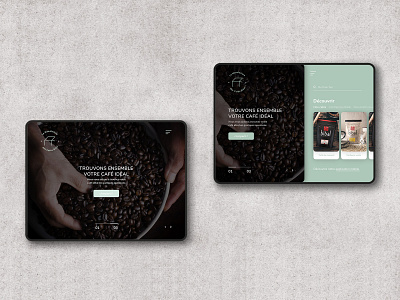 UX-UI Design - Coffee Brand