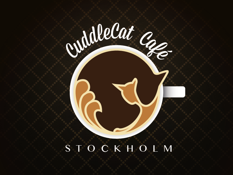 Cuddle Cat  Caf  by Alex Grolleman on Dribbble