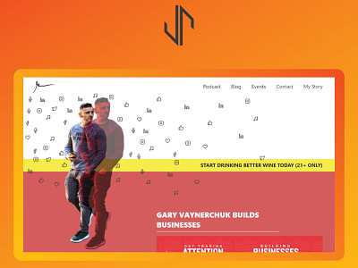 Garyvee Website Design