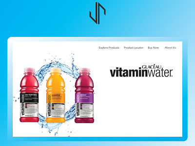 Vitamin Water Website Design