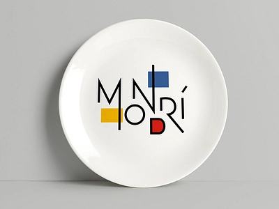 Mondrí art branding de stijl logo logotype logotypedesign mondrian neoplasticism