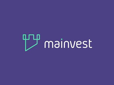 Mainvest branding business chess financial investing investment logo logo design symbol tech design tech logo tower