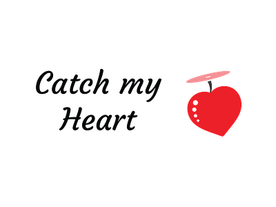 "Catch My Heart" Valentines Day catch my heart design fly flying valentines day