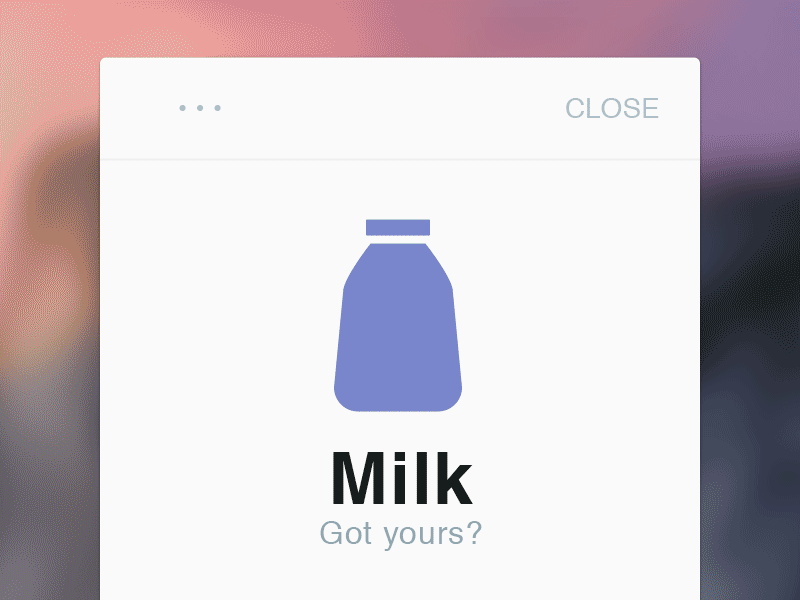 Got Milk Extension app browser clean farm interaction safari ui ux video web yosemite