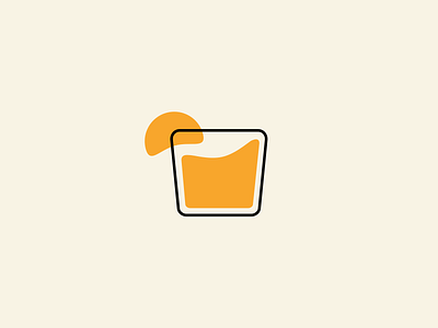 Orange Crush branding cocktail dann design drink icon juice logo maryland memphis oj orange