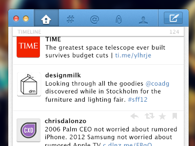 Not So Sesame app mac sesame tweet twitter ui ux