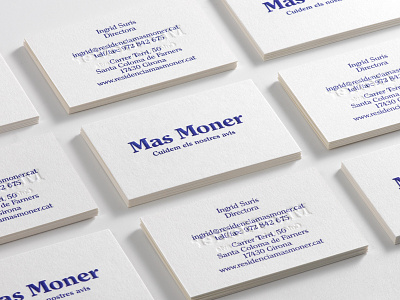 Mas Moner – Business card