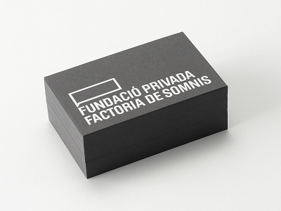 Fundacio Privada Factoria de Somnis – Identity