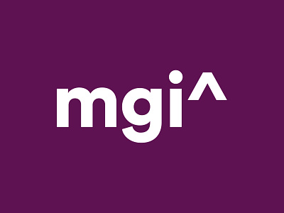 Mgi^— Brand design