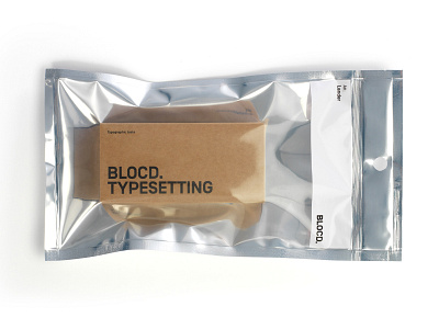 Blocd candy Typesetting packaging