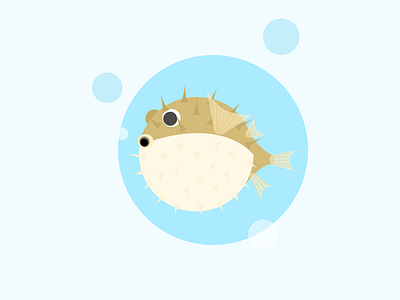 Day 50 Pufferfish bomb fish pufferfish
