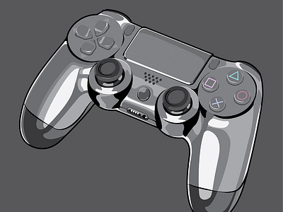 Ps 4 controller ps4 illustration vector