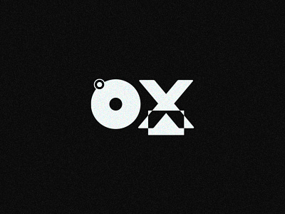 Logo OX branding design logo logodesign typography