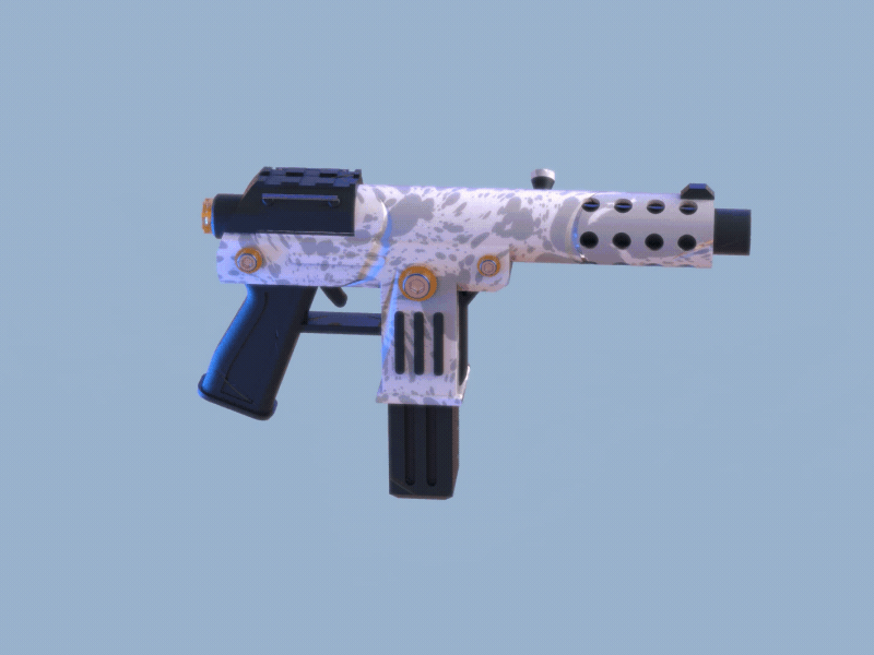 Gangsta Tec 3D gangster gun gun3d moi3d weapon