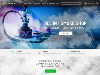 Smoke Homepage 01 animation app branding character clean design illustration illustrator landing page lettering minimal mobile mockup photo album type typography vector webdesigner website wire frame