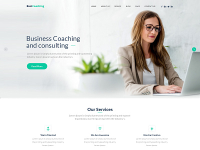 Business Coaching animation branding design icon illustration landing page lettering logo minimal mobile mockup photo album type typography webdesigner website wire frame