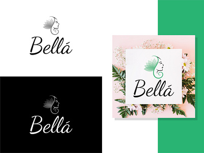 Bellá : A Clothing & Cosmetics Online Shop brand branding clothing cosmetics design graphic design logo onlineshop shop vector