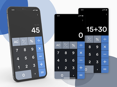 Daily Ui #004 - Calc App