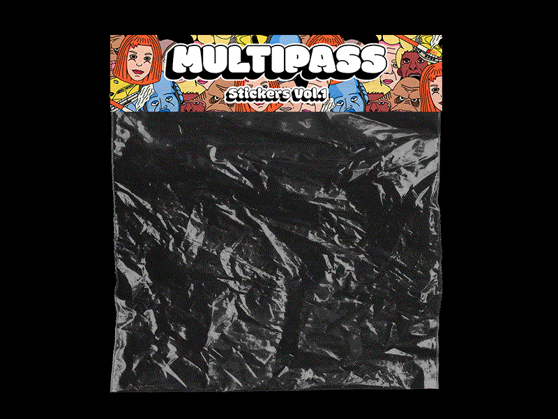 STICKERS Vol.1 MULTIPASS by Loïc Zimmermann on Dribbble