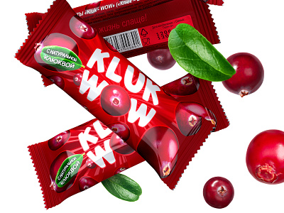 КLUK-WOW — candy with berries