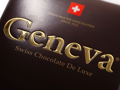 GENEVA — CHOCOLATE brand branding candies chocolate design logo packaging packaging design trademark typography