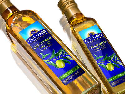 СOLUMB — OLIVE OIL brand branding design label logo oil olive olive oil trademark сolumb