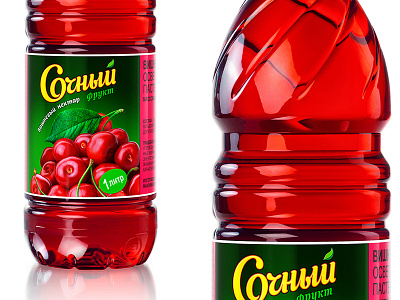 SOCHNYI — NECTARS AND JUICES brand branding cherry design label logo nectars packaging packaging design sochnyi trademark