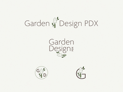 Garden Design PDX Branding