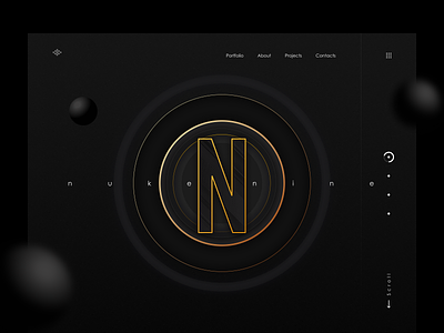 Nuke N Nine - Design Agency Landing Page