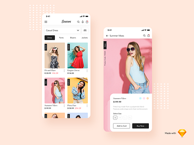 Seasons - A Fashion App